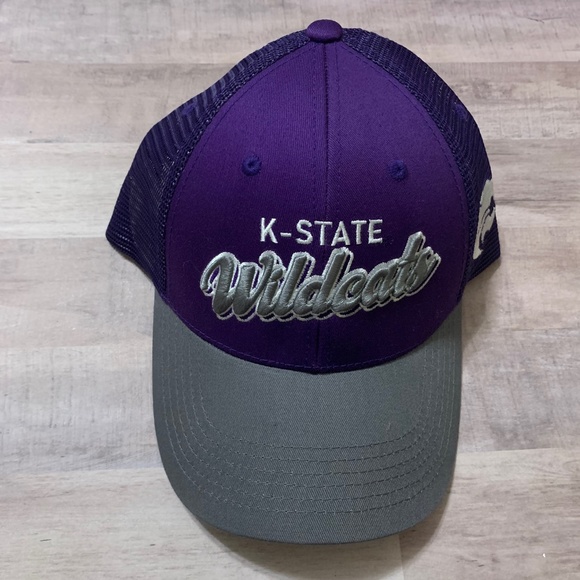 NCAA Kansas State Wildcats Relaxed Fit Adjustable Mesh Captivating Unisex - Picture 2 of 5